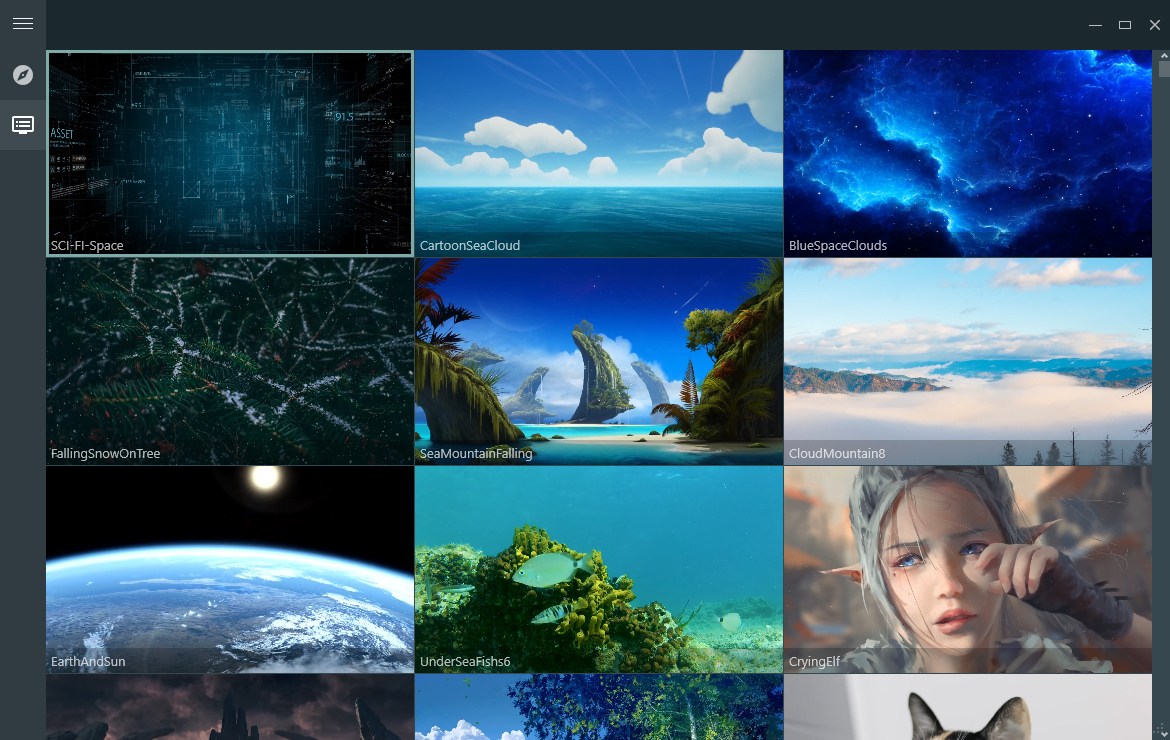 RainWallpaper - Live Wallpaper Engine for Windows